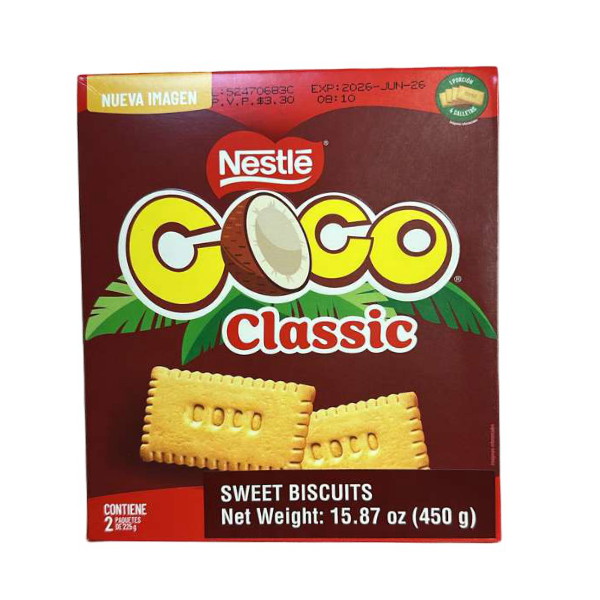 Galletas Coco Classic